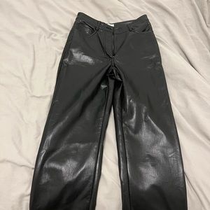 Melina Leather Pants Aritzia *SOLD*